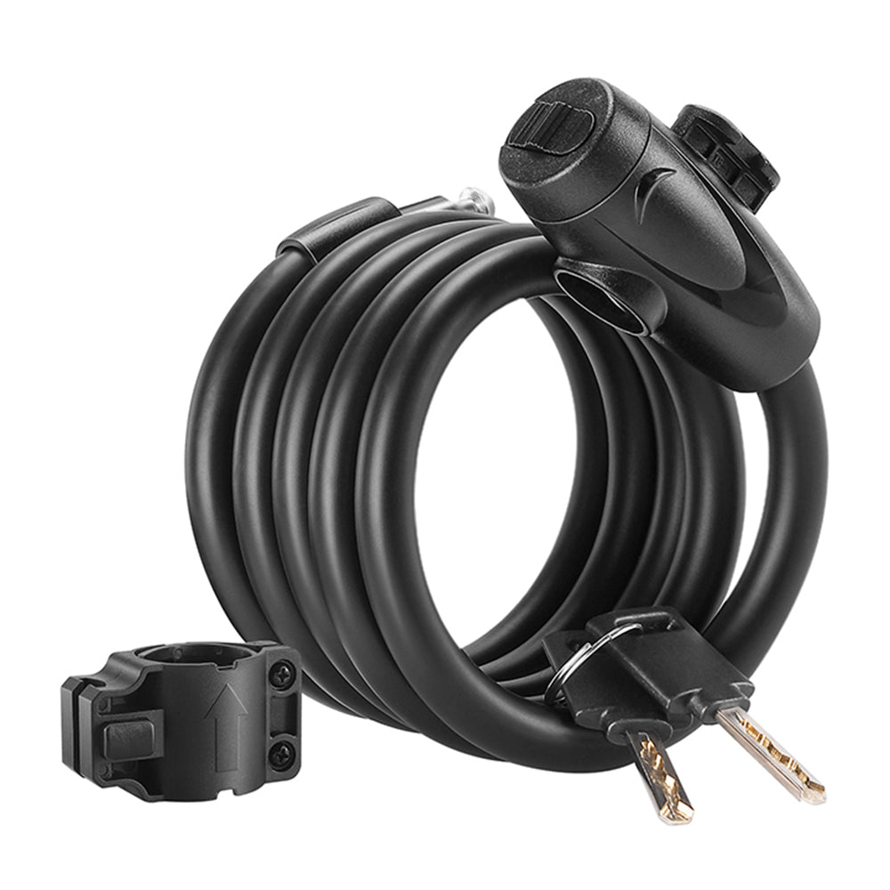 WEST BIKING YP0705099 1.2m Bicycle Lock Anti-freeze Steel Cable Anti-Theft Lock WEST BIKING YP0705099 1.2m Bicycle Lock Anti-freeze Steel Cable Anti-Theft Lock